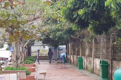 TRƯỜNG THCS LÊ QUÝ ĐÔN THỰC HIỆN NGHIÊM TÚC CÁC HOẠT ĐỘNG PHÒNG, CHỐNG DỊCH BỆNH MÙA ĐÔNG XUÂN VÀ BỆNH DỊCH DO CHỦNG MỚI CỦA VIRUS CORONA ( nCOV)