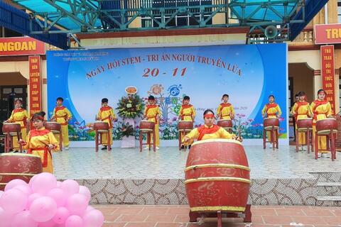THCS Lê Quý Đôn, Kim Động, Hưng Yên: Tổ chức Ngày hội STEM – Tri ân người truyền lửa để xây dựng và lan tỏa tinh thần khoa học, chào mừng ngày Nhà giáo Việt Nam 20/11.