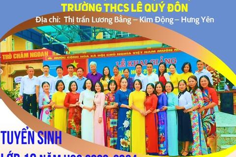 Thông báo về Kì thi tuyển sinh lớp 10 THPT năm học 2023-2024