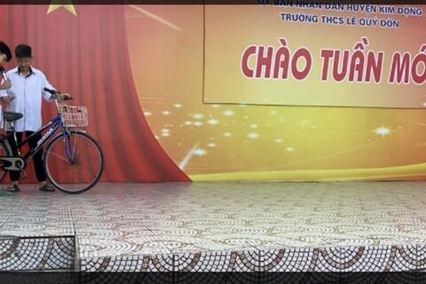 HOẠT ĐỘNG CHÀO TUẦN MỚI CỦA HỌC SINH KHỐI LỚP 9