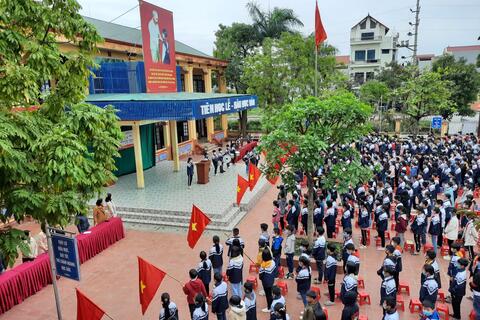 CHƯƠNG TRÌNH NGÀY HỘI “THIẾU NHI VUI KHỎE - TIẾN BƯỚC LÊN ĐOÀN” CHÀO MỪNG KỈ NIỆM 90 NĂM NGÀY THÀNH LẬP ĐOÀN TNCS HỒ CHÍ MINH CỦA LIÊN ĐỘI TRƯỜNG THCS LÊ QUÝ ĐÔN, KIM ĐỘNG, HƯNG YÊN (26/3/1931 - 26/3/2021)