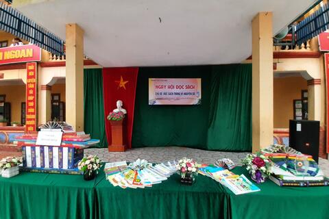 CÁC HOẠT ĐỘNG CỦA TRƯỜNG THCS LÊ QUÝ ĐÔN THAM GIA “NGÀY HỘI ĐỌC SÁCH” NĂM 2021