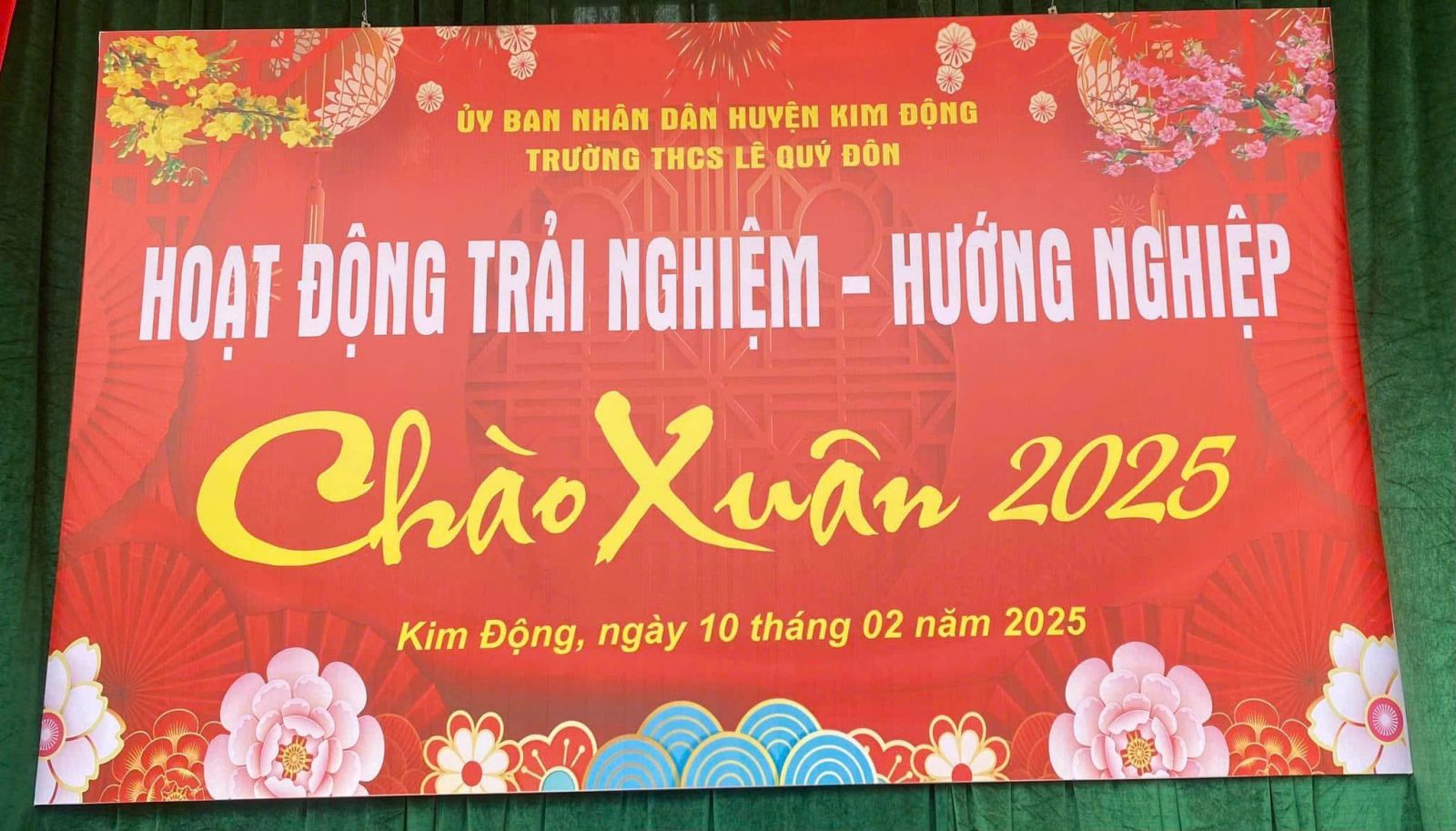 Chương Trình Chào Xuân 2025 Tại Trường THCS Lê Quý Đôn